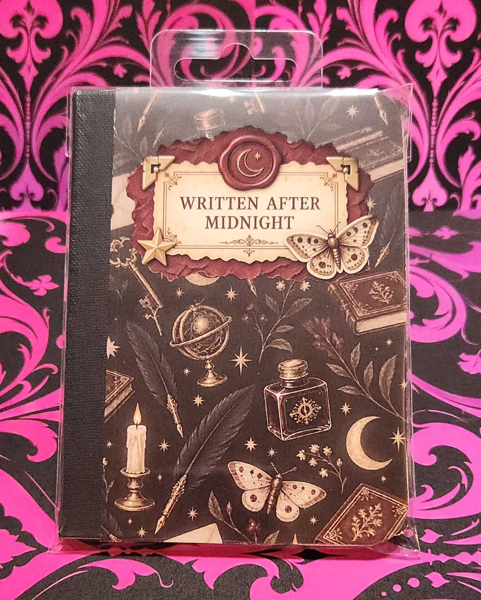 Written After Midnight mini composition notebook from the Midnight Writers collection