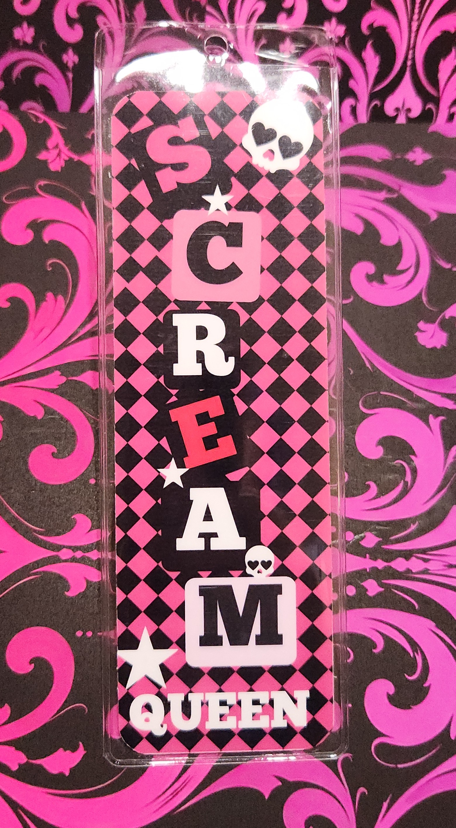 Scream Queen standard bookmark from the Scream Queen collection